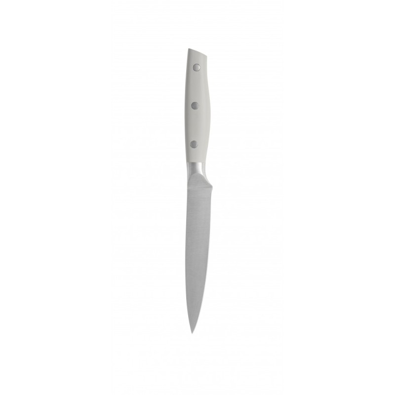 CEPPO NATURAL LEGNO CON 5 COLTELLI  ED AFFILA COLTELLI INOX -BRANDANI