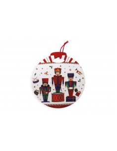 DECORATION LO SCHIACCIANOCI SOTTOPENTOLA CERAMICA/SUGHERO -BRANDANI