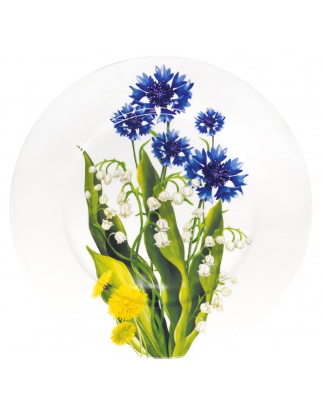 TAVOLA 18 PEZZI FIORI DI CAMPO PORCELLANA -BRANDANI