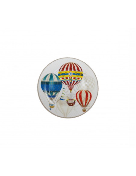 TAVOLA 18 PZ LE MONGOLFIERE PORCELLANA -BRANDANI