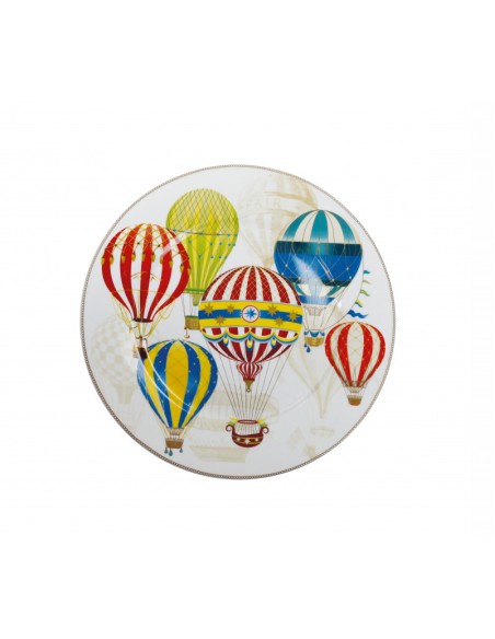 TAVOLA 18 PZ LE MONGOLFIERE PORCELLANA -BRANDANI