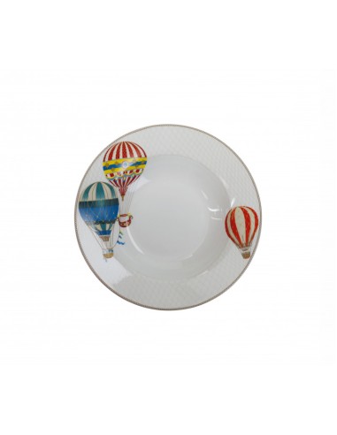 TAVOLA 18 PZ LE MONGOLFIERE PORCELLANA -BRANDANI