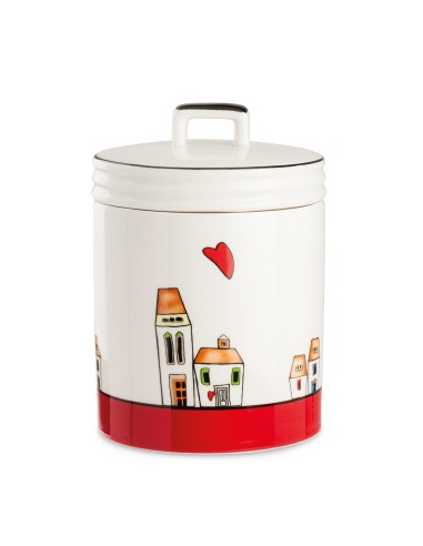 BARATTOLO LE CASETTE ROSSO 14X19 -EGAN