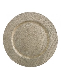 SOTTOPIATTO TRAMA ORO " SET 4 PZ. " -BRANDANI
