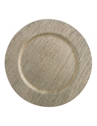 SOTTOPIATTO TRAMA ORO " SET 4 PZ. " -BRANDANI