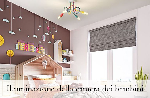 Illuminazione della camera dei bambini: creare un ambiente luminoso e sereno per i più piccoli