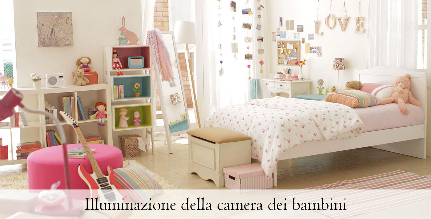 Illuminazione della camera dei bambini: creare un ambiente luminoso e sereno per i più piccoli